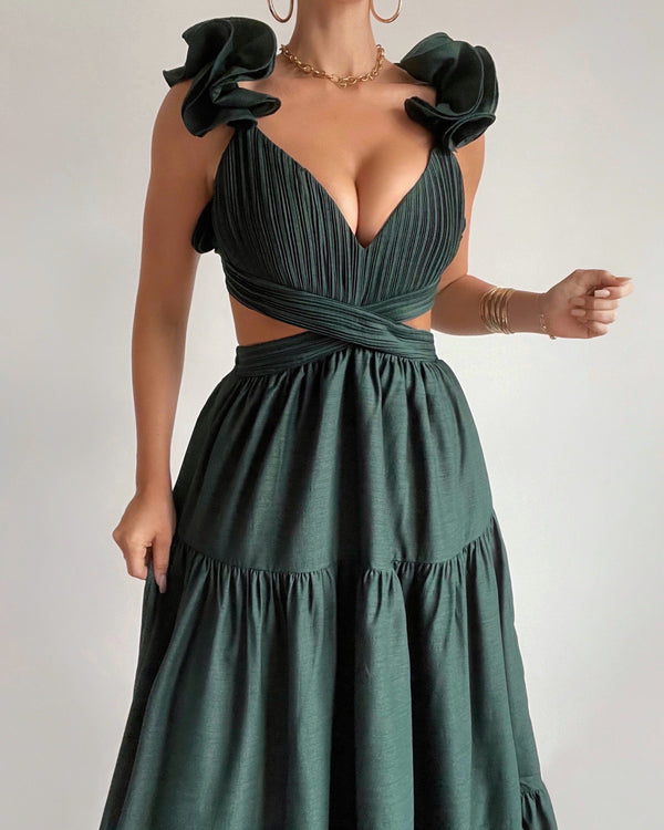 Elliana Dress - Green